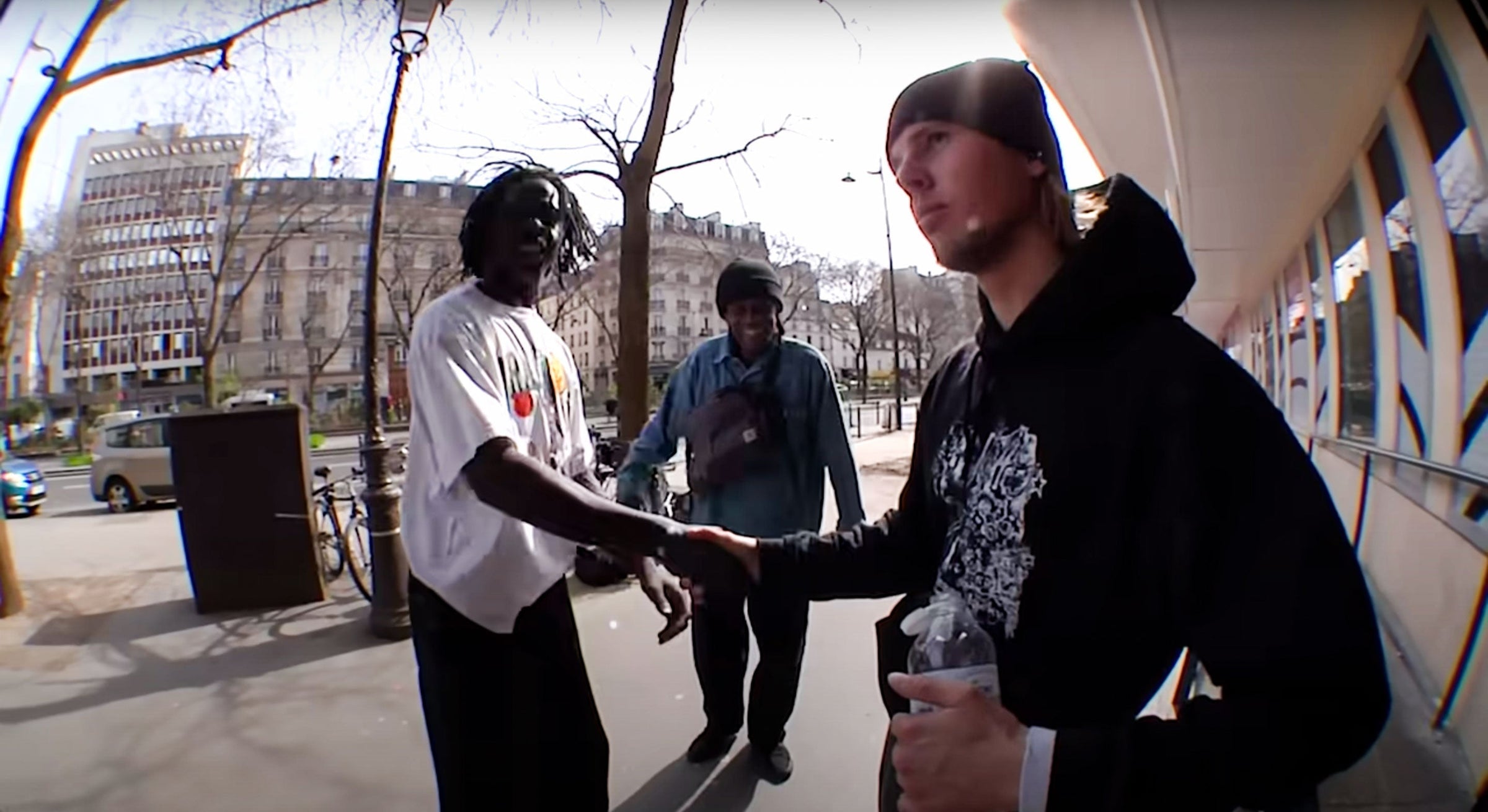 Ebou Sanyang & our latest Am Lucien Genand in "Bad For The Bones"