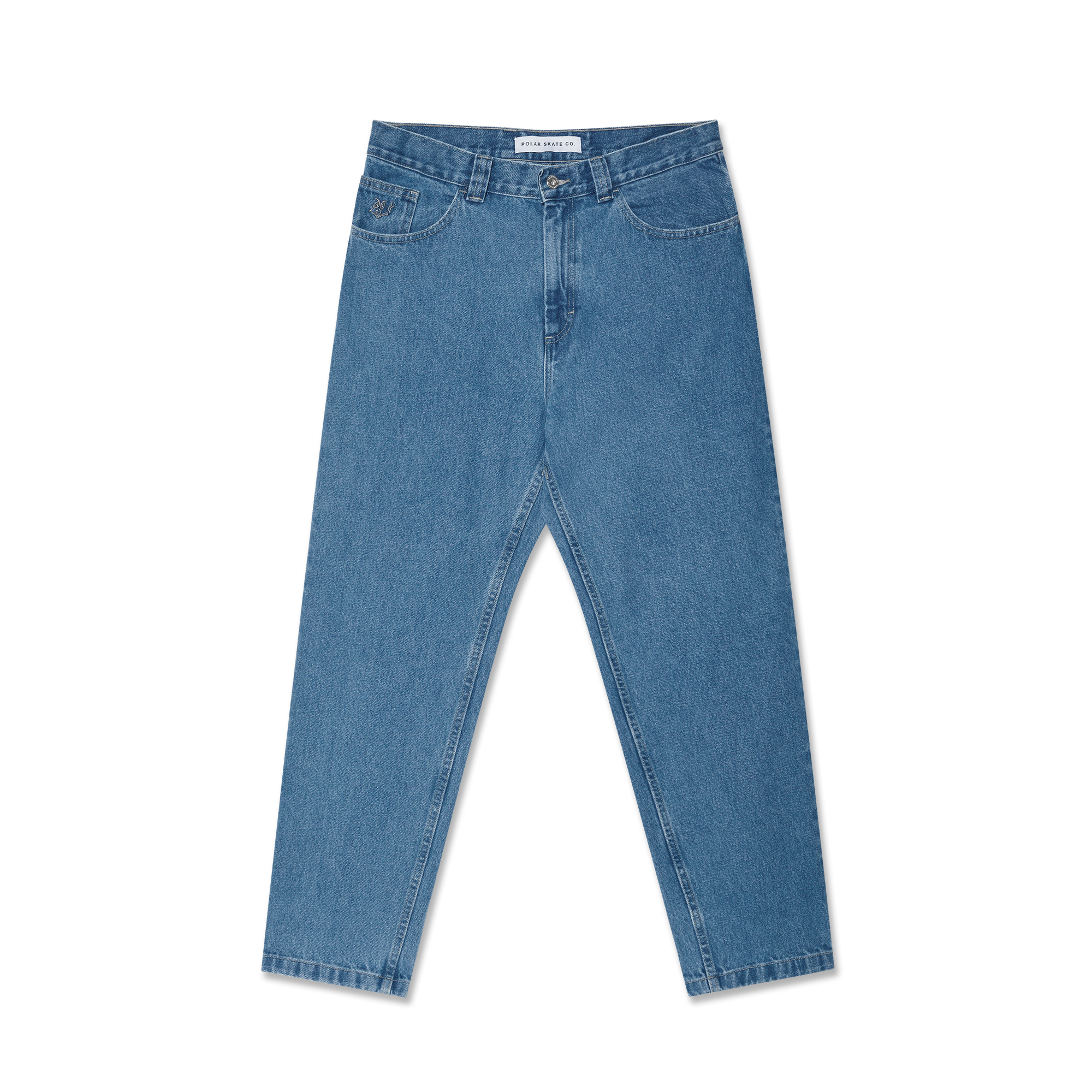 92 Pants - Mid Blue – Polar Skate Co. 92 Pants - Mid Blue – Polar Skate Co.