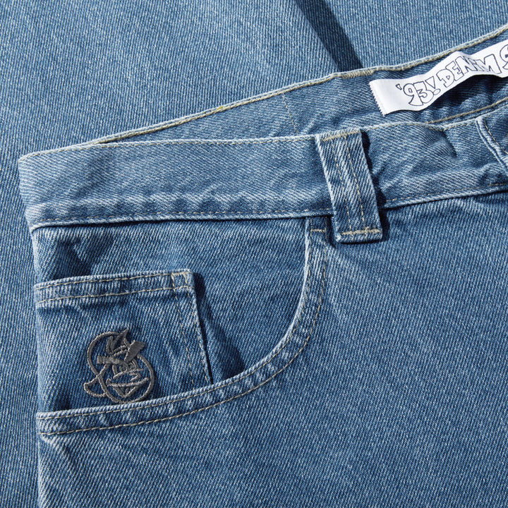 93 Pants - Mid Blue