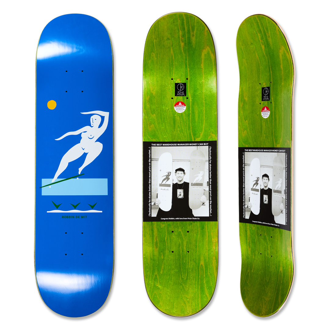 Robbin de Wit Guest Board - Back Smith (Blue)
