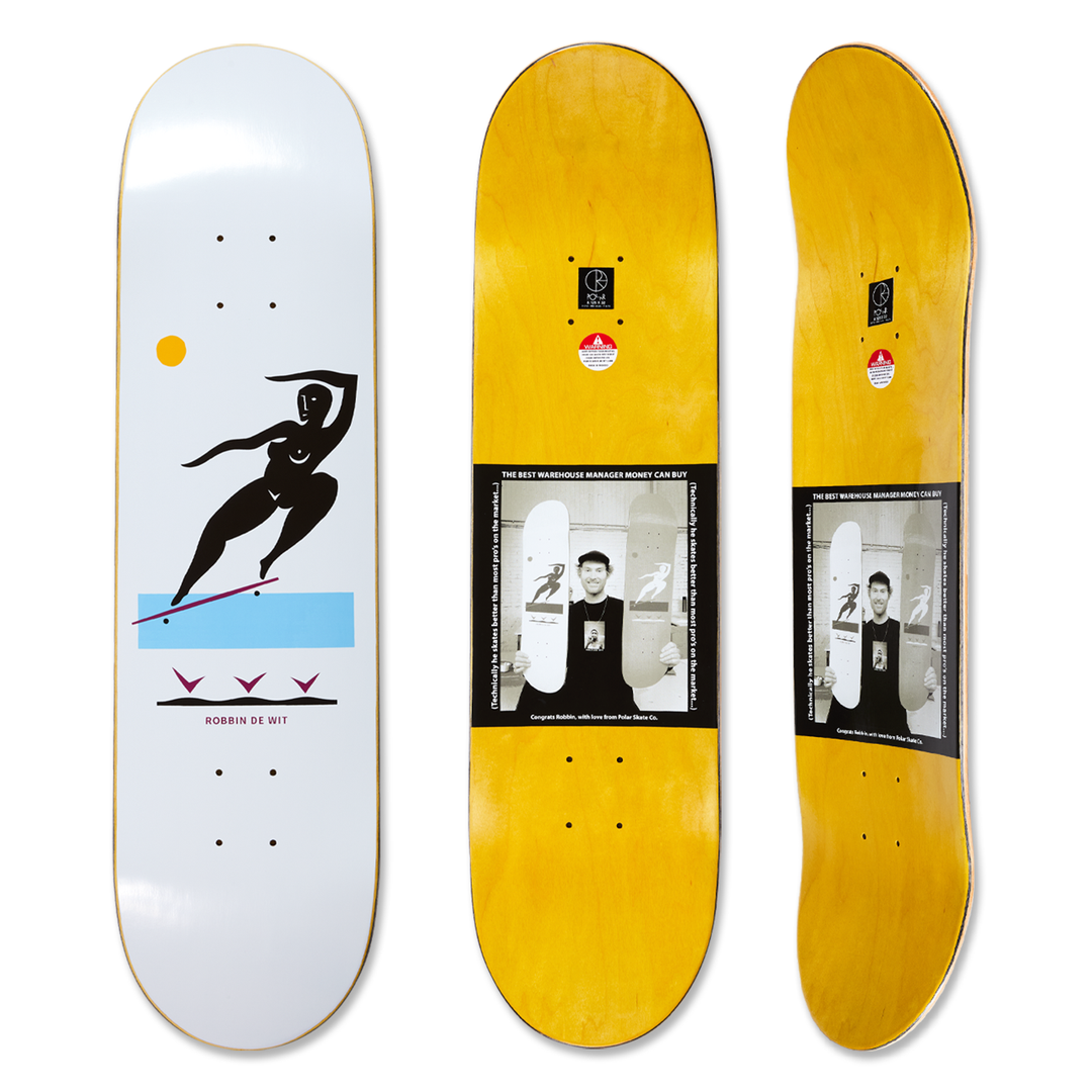Robbin de Wit Guest Board - Back Smith (White)