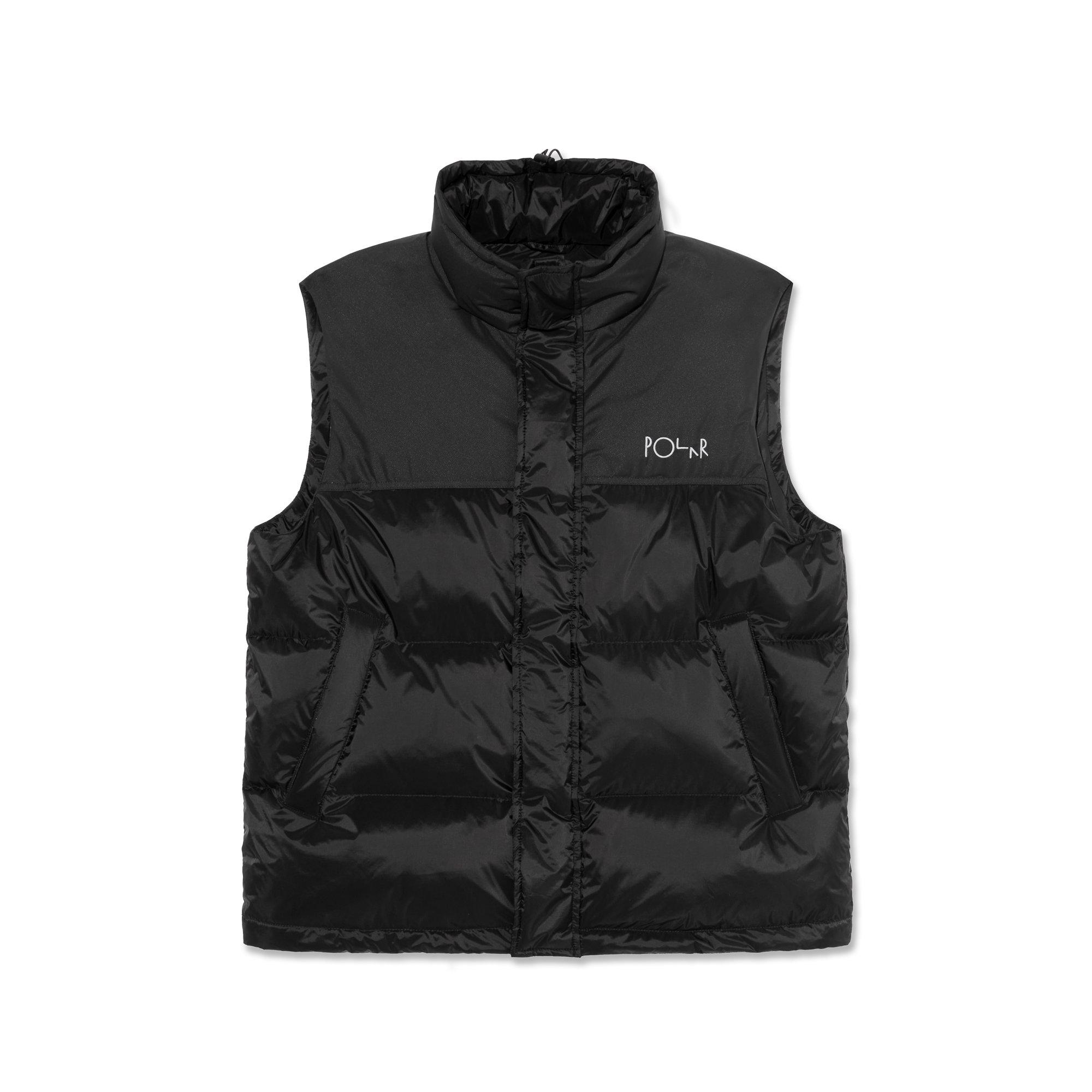 Basic Puffer Vest - Black – Polar Skate Co.