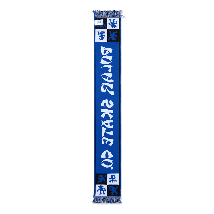 Football Scarf | Checkers - Blue