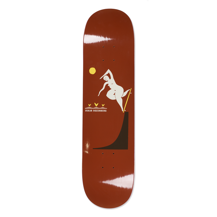 Deck | Oskar Rozenberg - Bs Noseblunt - Burnt Red