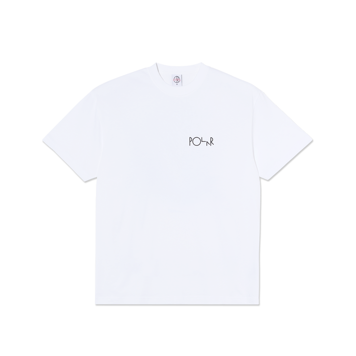 Fill Logo Tee | Searching For Peace - White