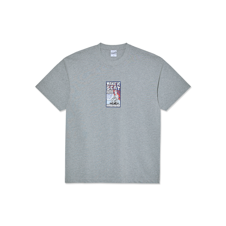 Tee | Take A Seat - Heather Grey