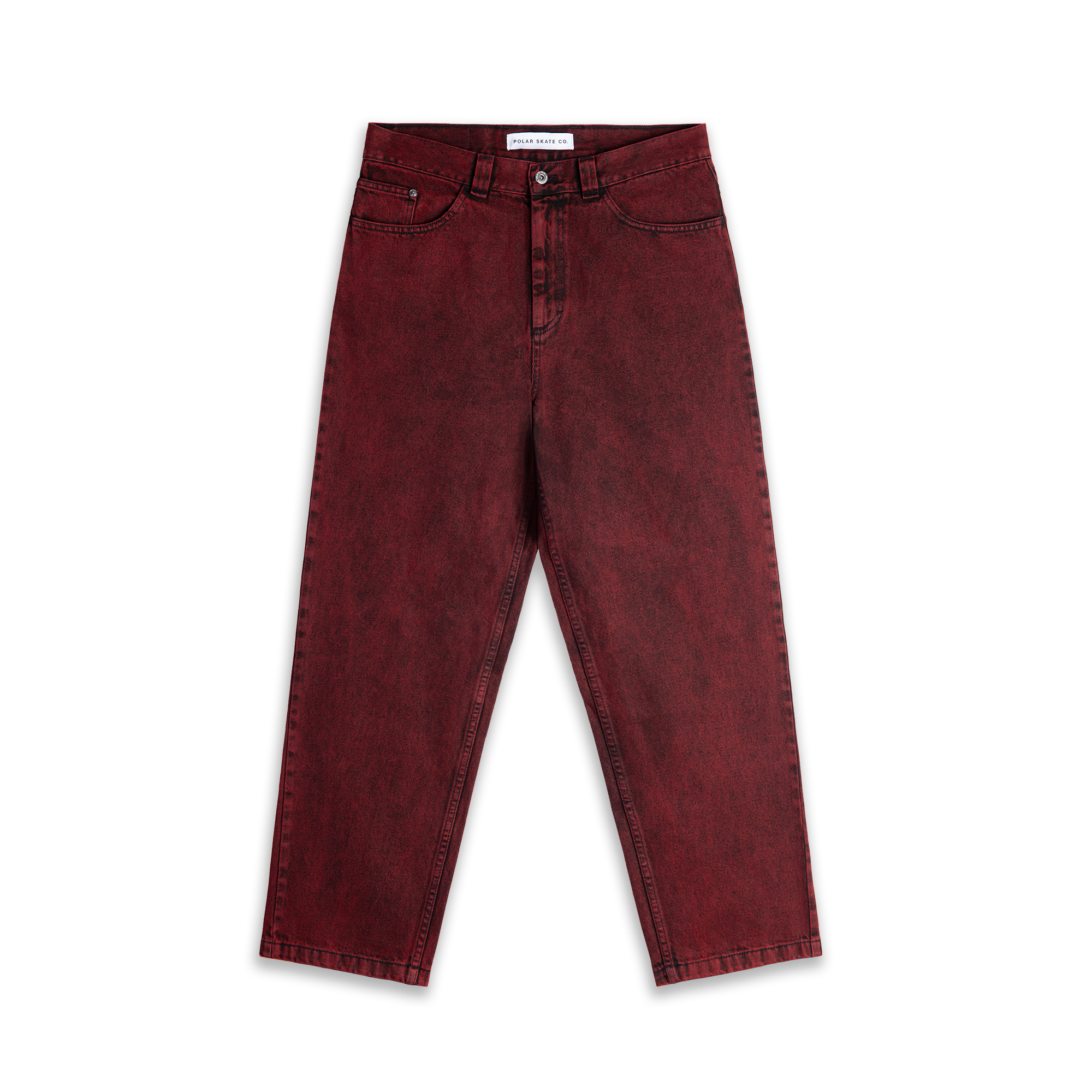 93 Pants - Red Black – Polar Skate Co.