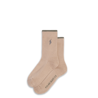 Business Socks | No Complies Forever - Beige/Olive