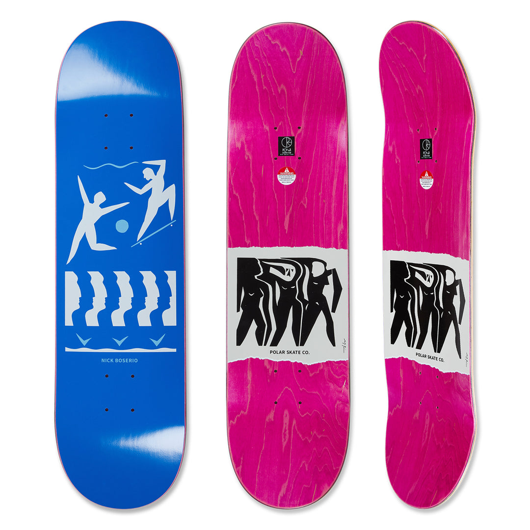 Deck | Nick Boserio - Cut Out - Blue
