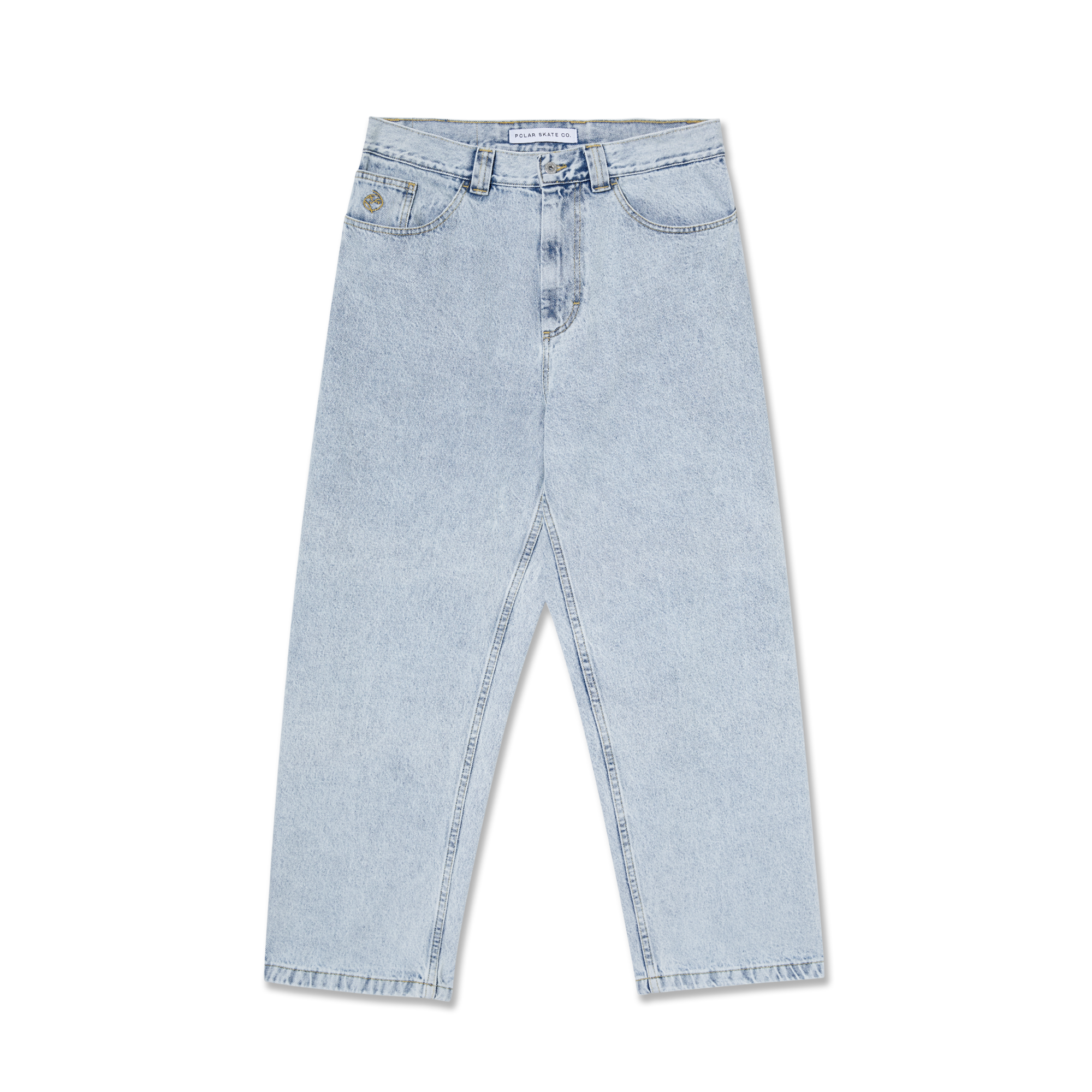 Polar Skate BIG BOY デニム M fti punkandyo Big Boy Pants - Light Blue – Polar Skate Co.