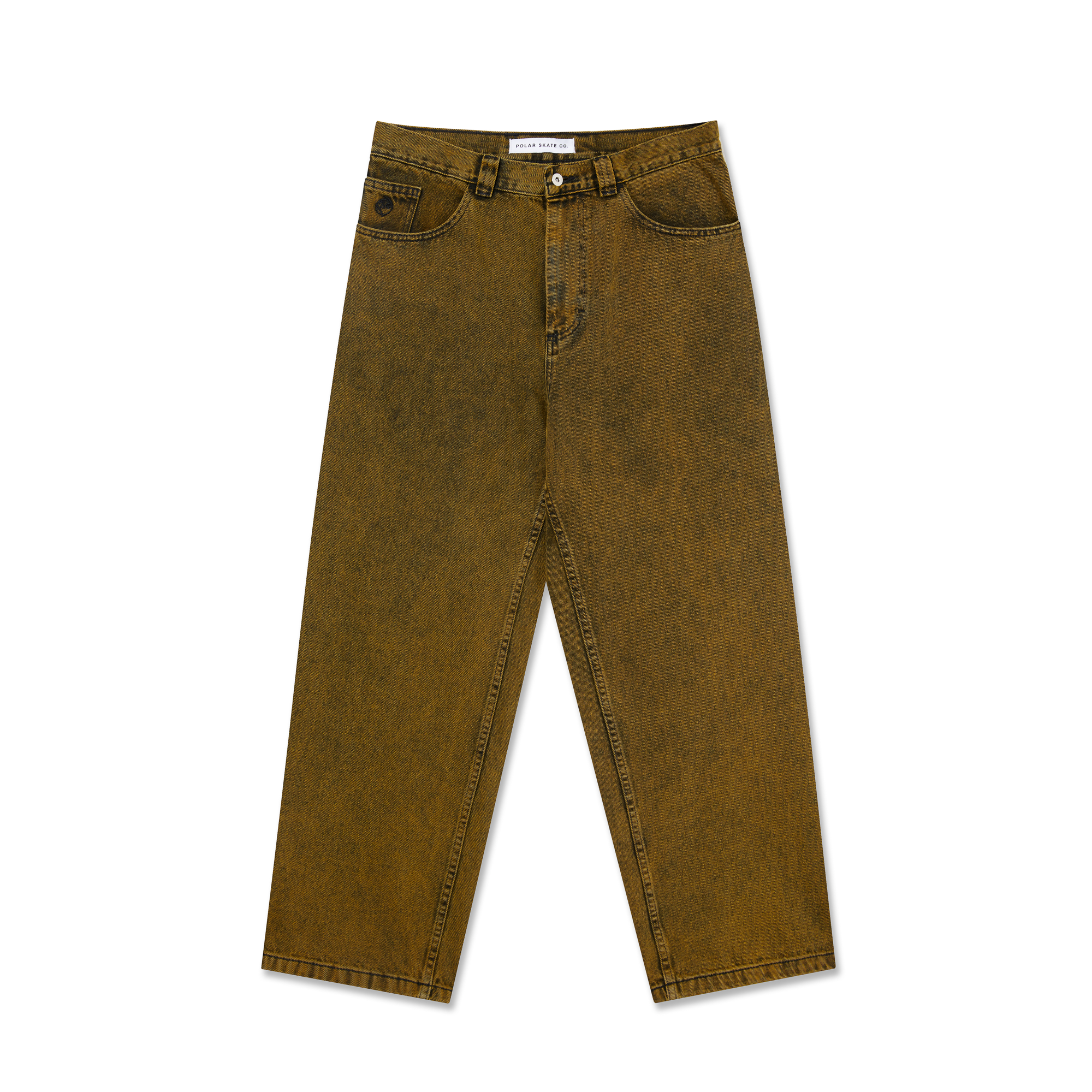 Big Boy Pants - Yellow Black – Polar Skate Co. Big Boy Pants - Yellow Black – Polar Skate Co.