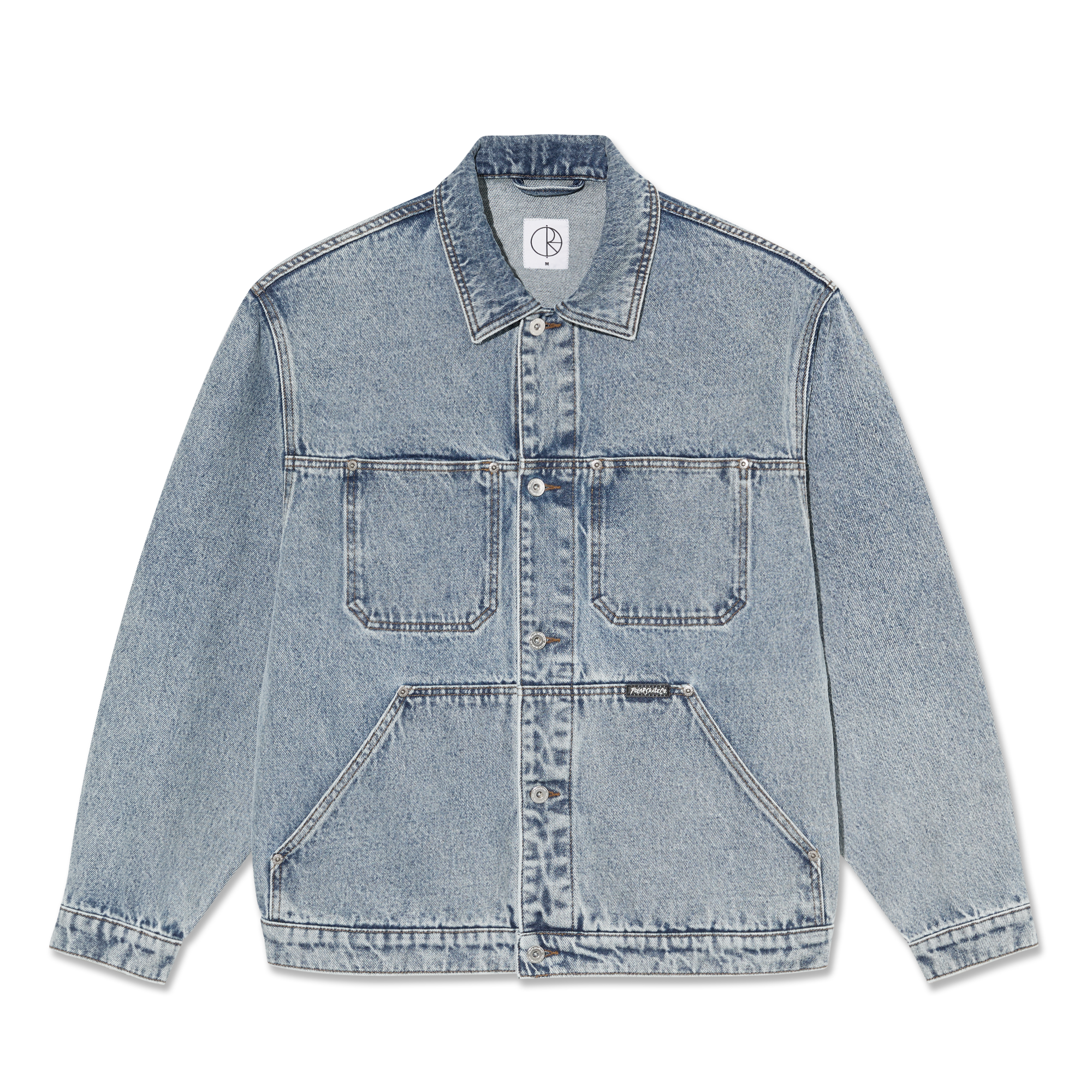 POLAR SKATE PATRIK JACKET DENIM サイズXL Patrik Jacket - Heavy Washed Blue – Polar Skate Co.
