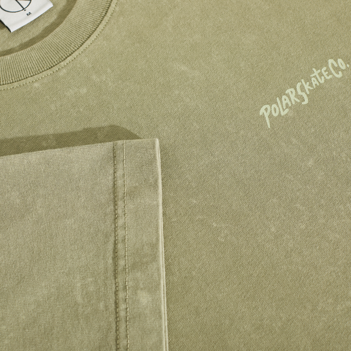 Acid Tee | Surf Logo - Light Green