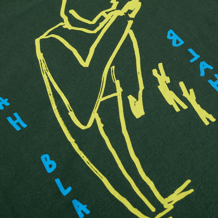 Tee | Blah Blah Blah - Dark Green