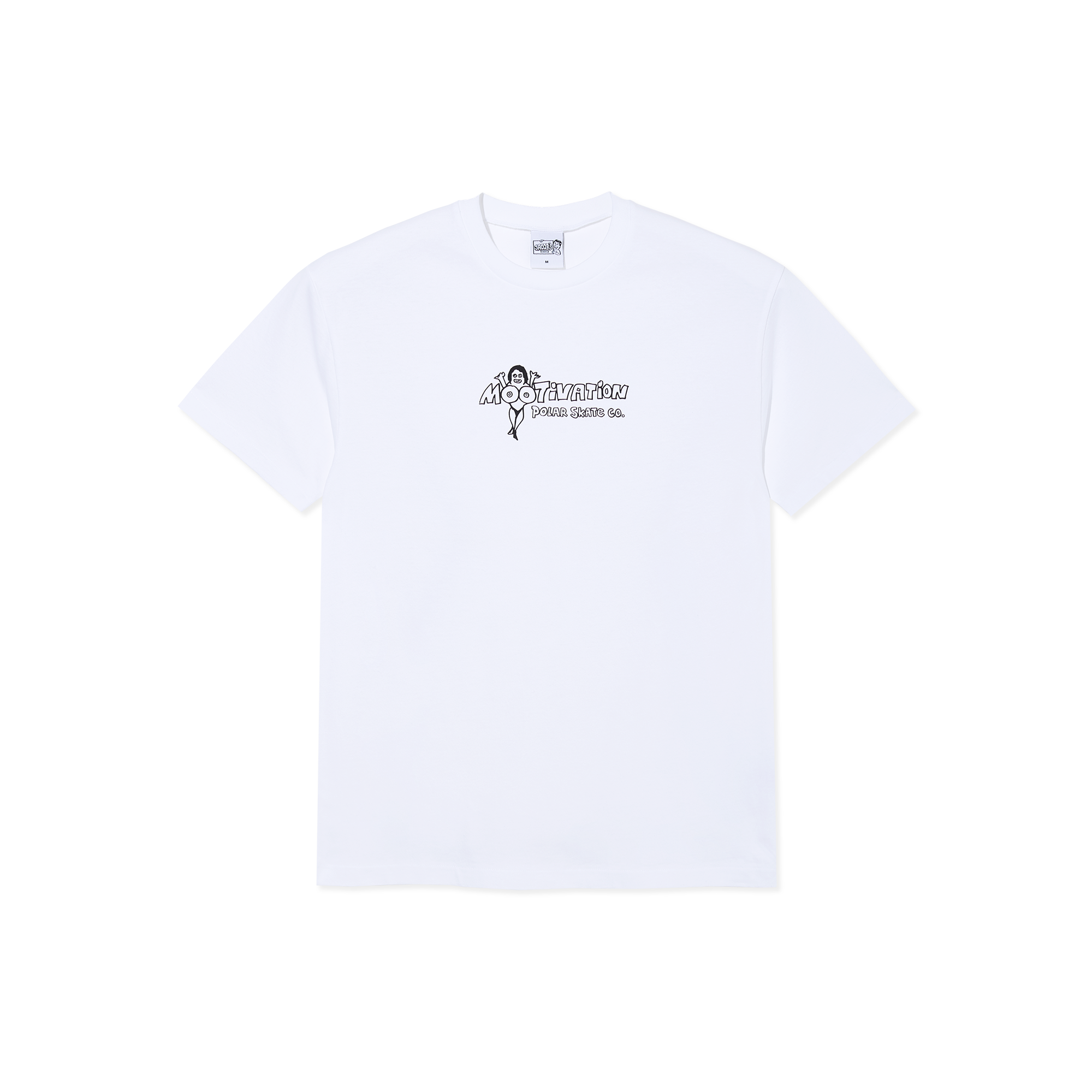 新品未使用SKATE MUZIK Guru & Roy Tee White M
