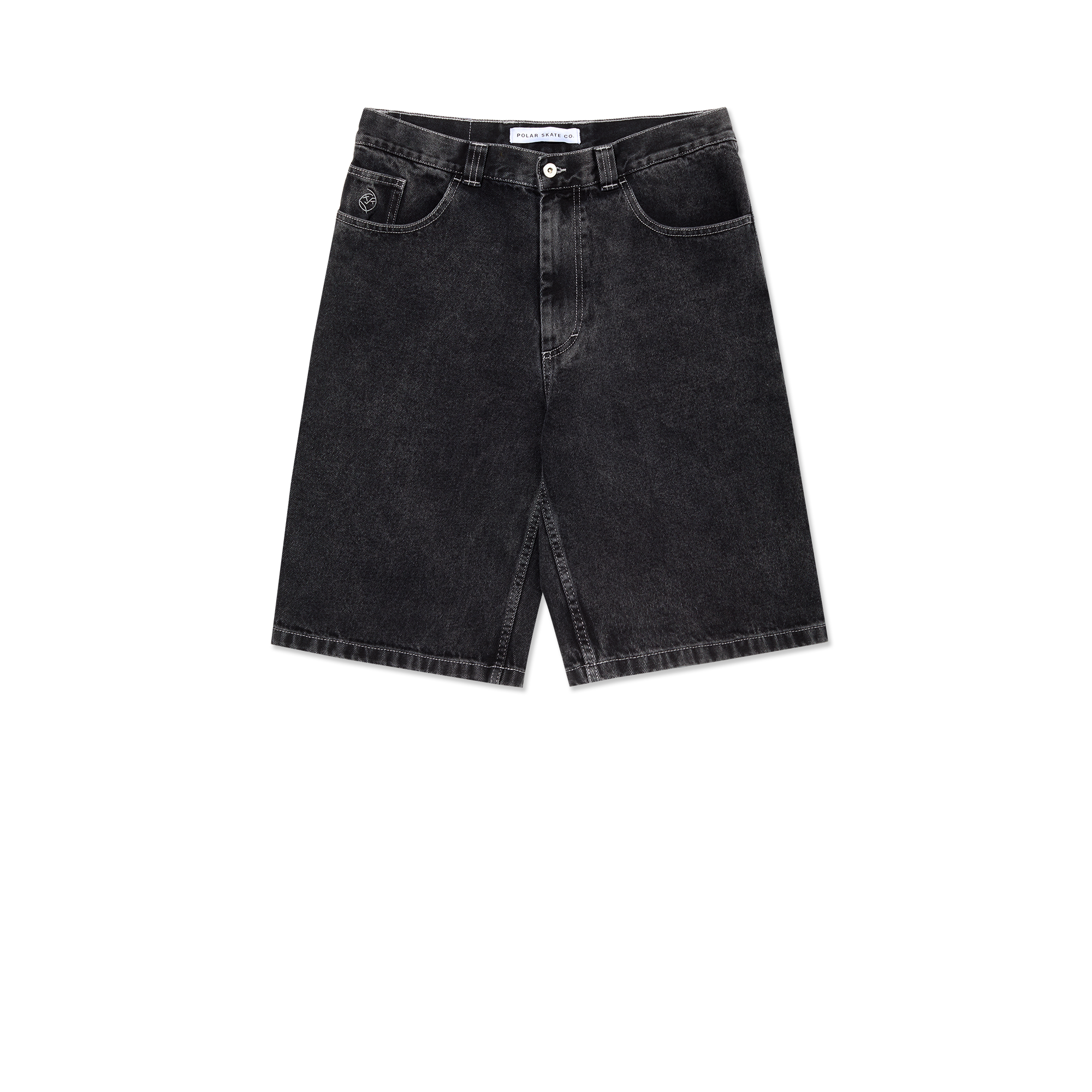 Big Boy Shorts - Silver Black – Polar Skate Co.