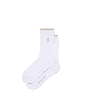 Business Socks | No complies Forever - White/Sand