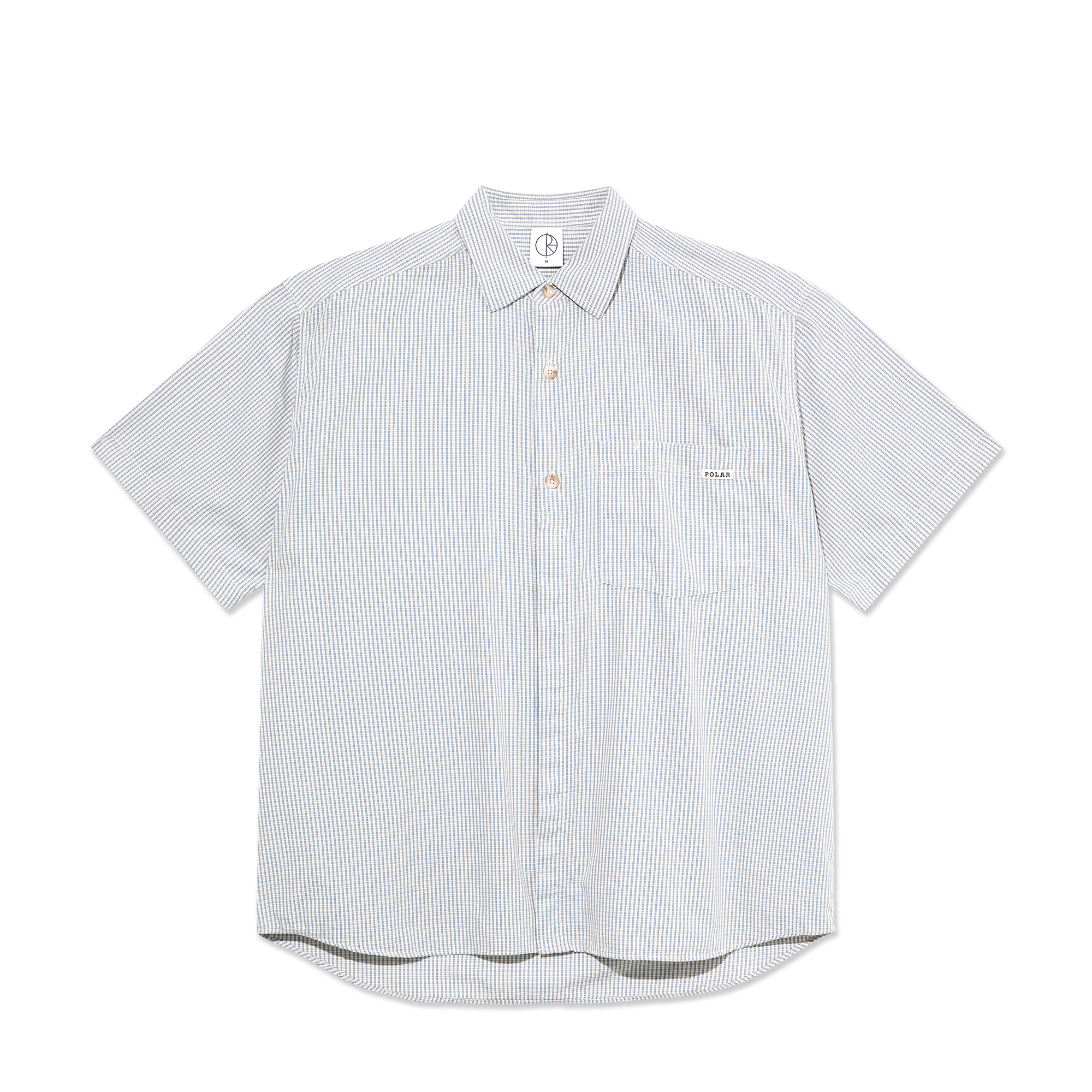 Mitch Shirt - Blue Check – Polar Skate Co.