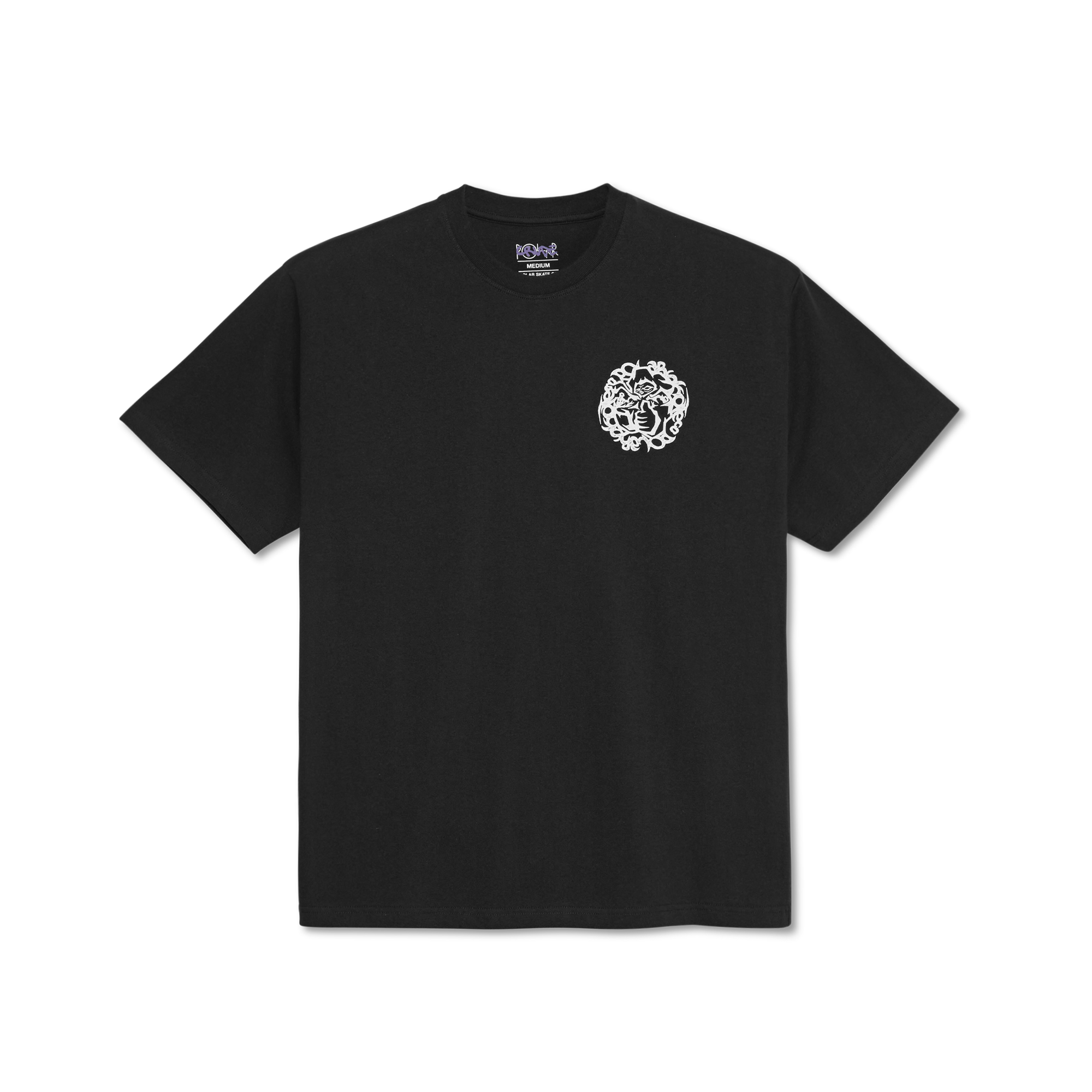 【POLAR SKATE CO】 Hijack TEE [Black] Tee | Hijack - Black – Polar Skate Co.