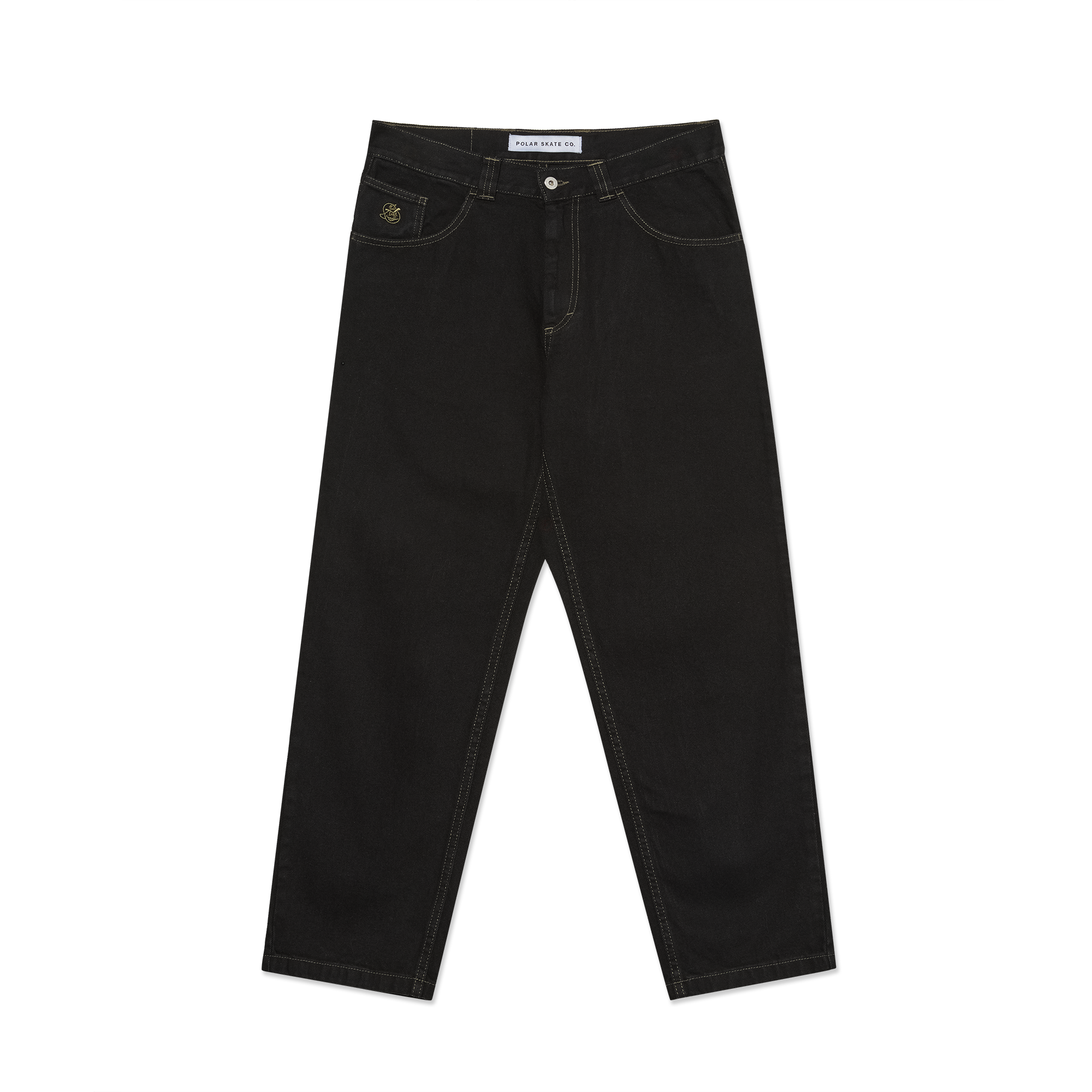Polar Skate Co. 93! ブラック 旧ロゴ 30×30 Polar-Skate-Co-W25-93-Pants-
