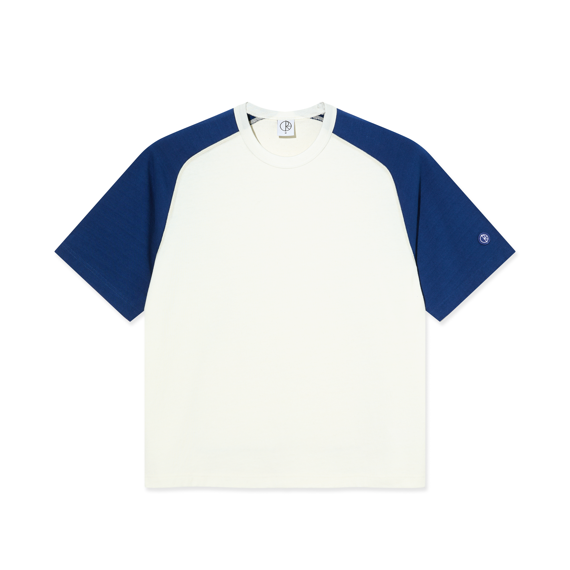 Doe Tee - Ivory/Ultramarine – Polar Skate Co.