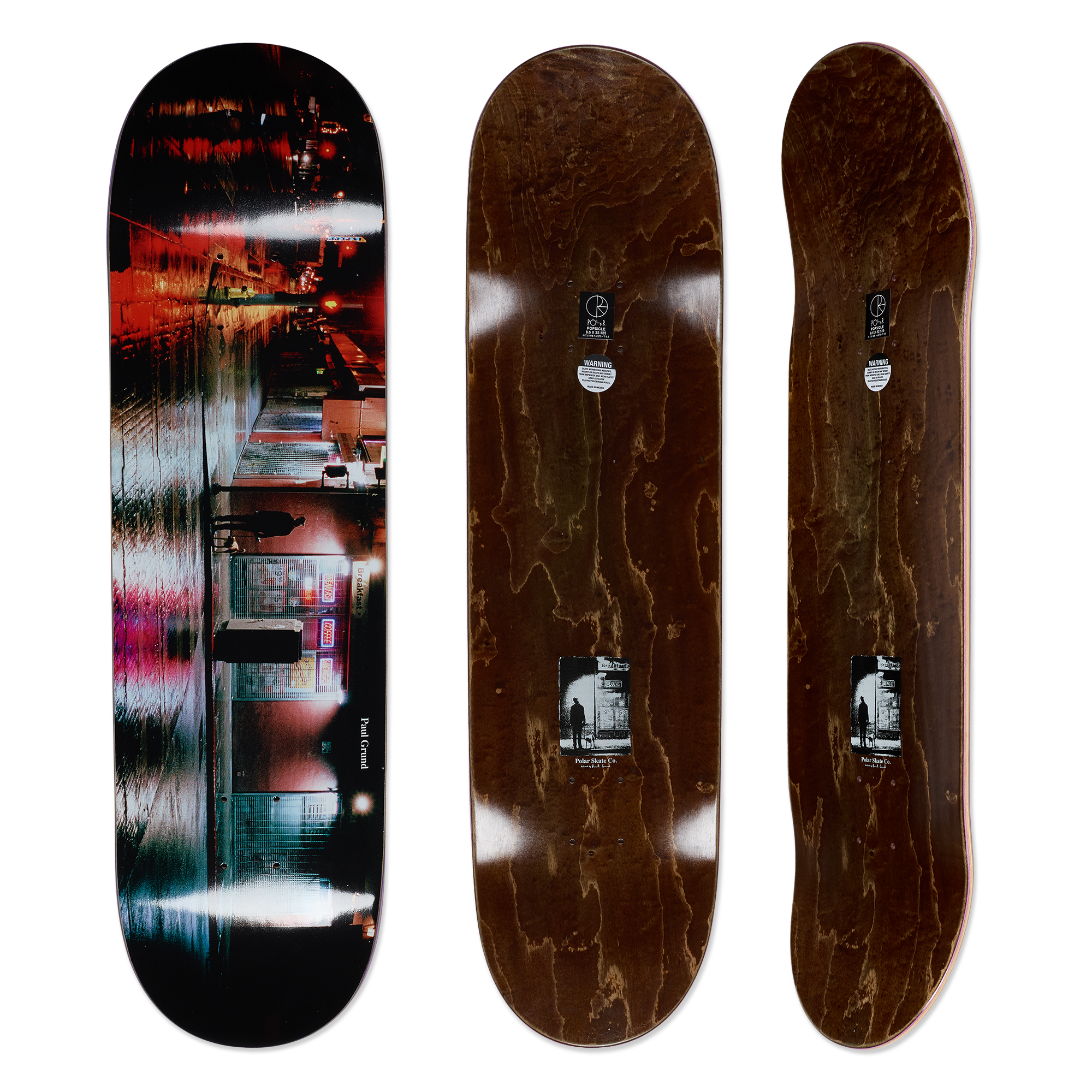Deck | Paul Grund - 5th Street – Polar Skate Co.