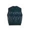 Paul Knit Vest - Dark Green