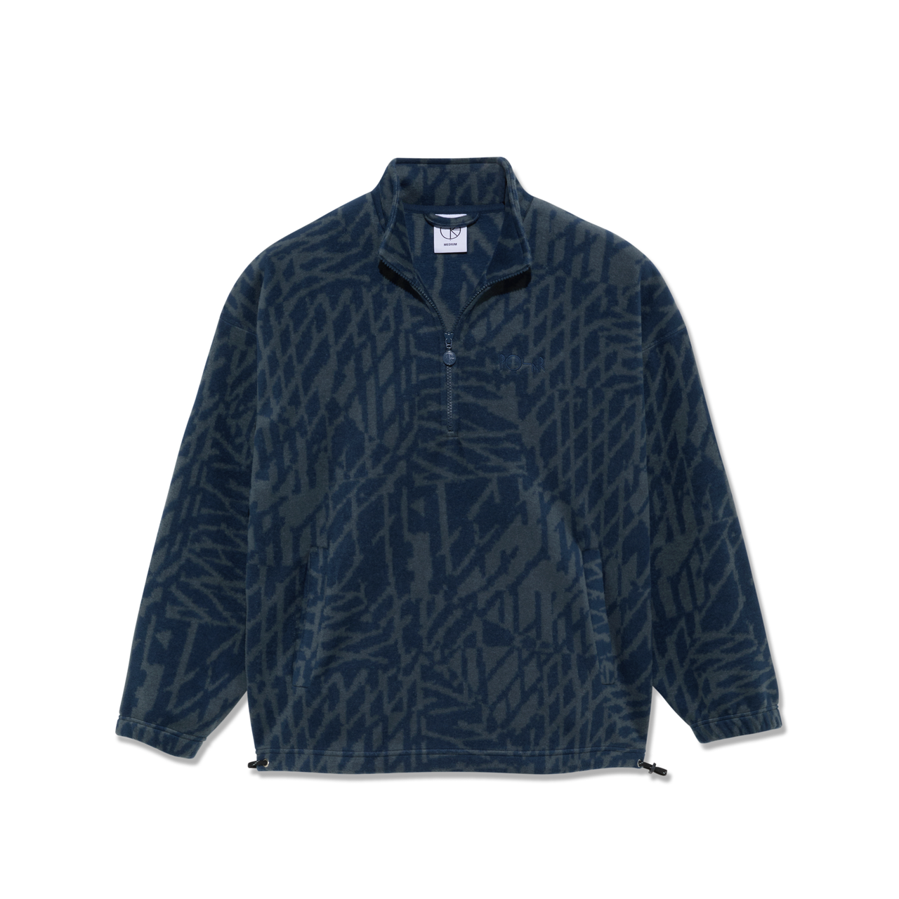 TK Fleece Pullover - Blue / Grey