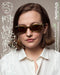 POLAR SKATE CO. X SUN BUDDIES - Junior Jr. Sunglasses - Brown Green