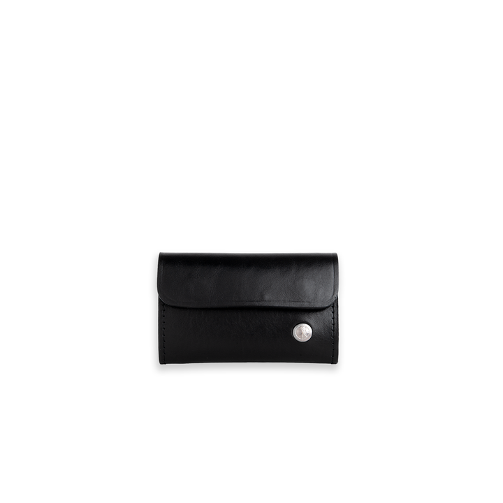 Marcel Flap Wallet - Black