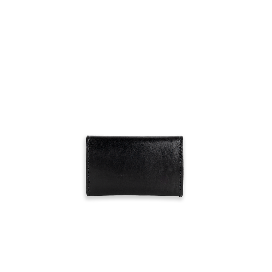 Marcel Flap Wallet - Black