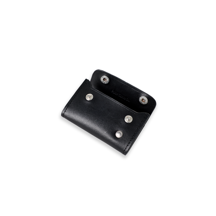 Marcel Flap Wallet - Black