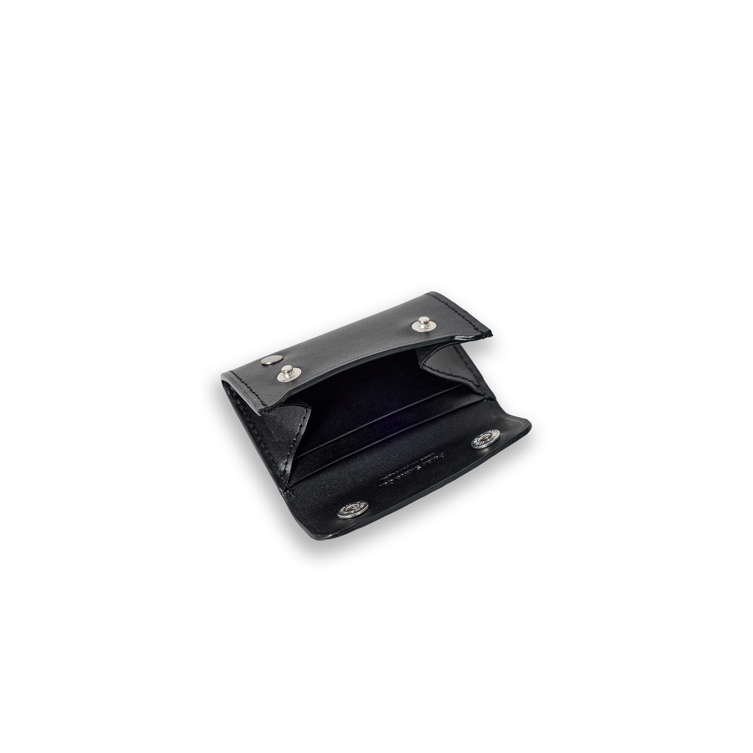 Marcel Flap Wallet - Black