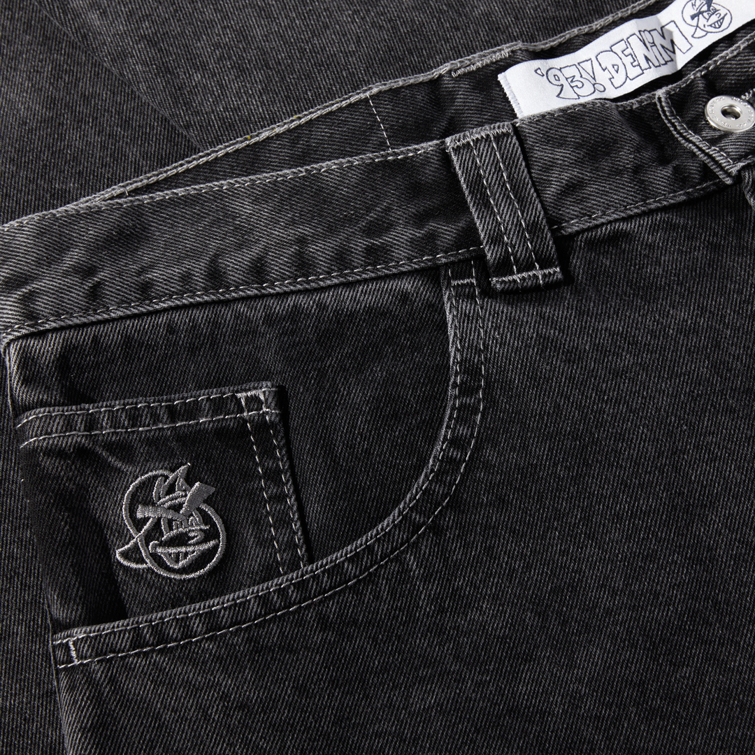 93 Pants | Silver Black - Old Logo
