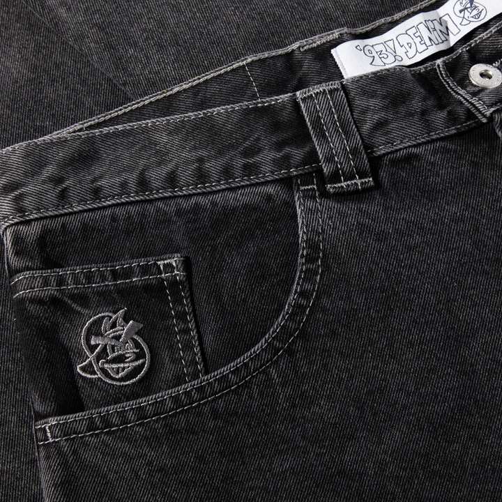 93 Pants | Silver Black - Old Logo