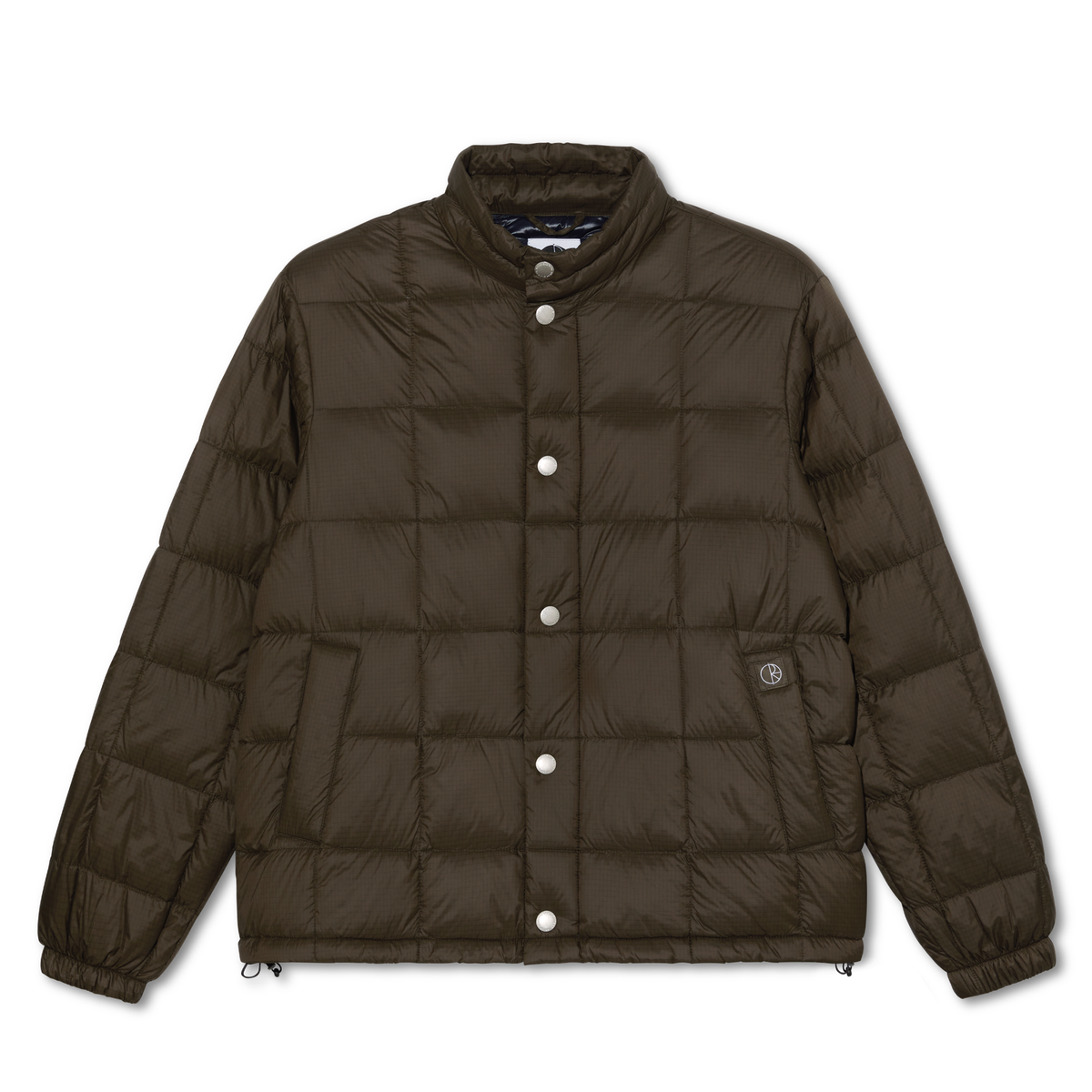 Lightweight Puffer Jacket- Brown – Polar Skate Co.