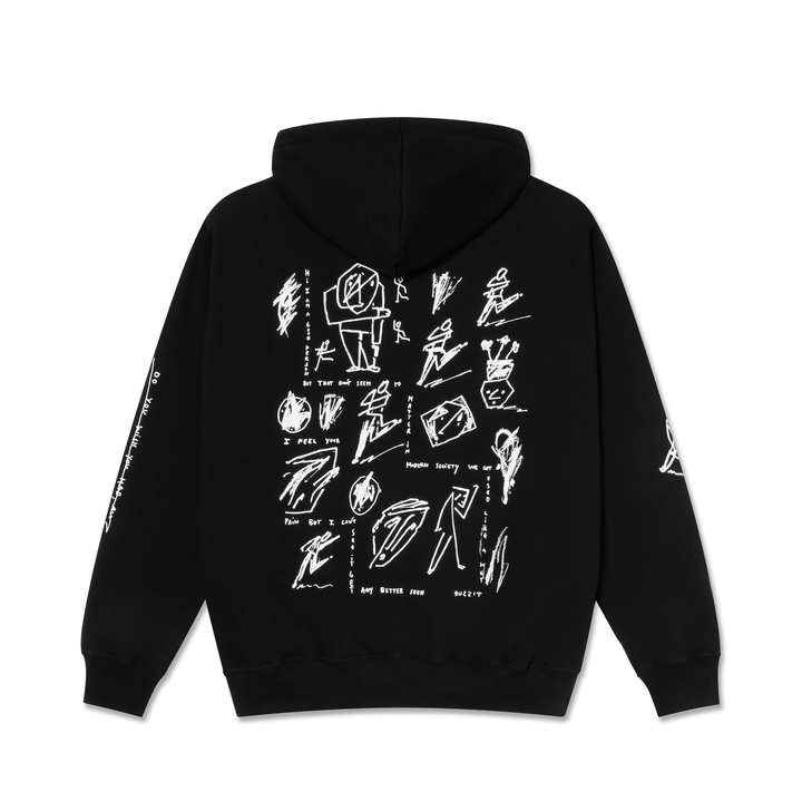 Dave Hoodie | Sad at Times - Black