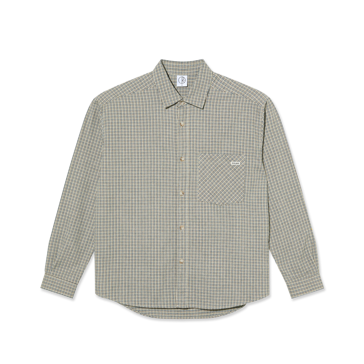 Mitchell LS Shirt - Creme Check – Polar Skate Co.