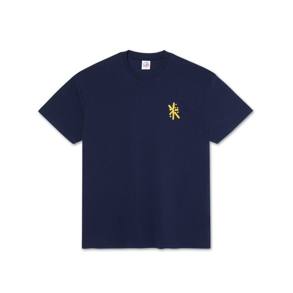 【POLAR SKATE CO】 Yoga Trippin' Tee [Oxford Blue] Polar Skate CO - Yoga Trippin 'Tee (Oxford Blue) – MILK STORE