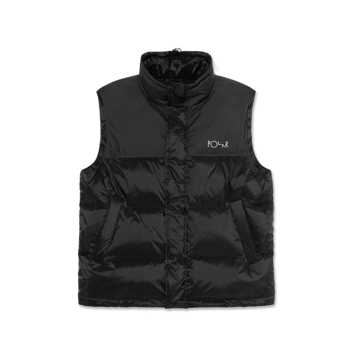 Basic Puffer Vest - Black