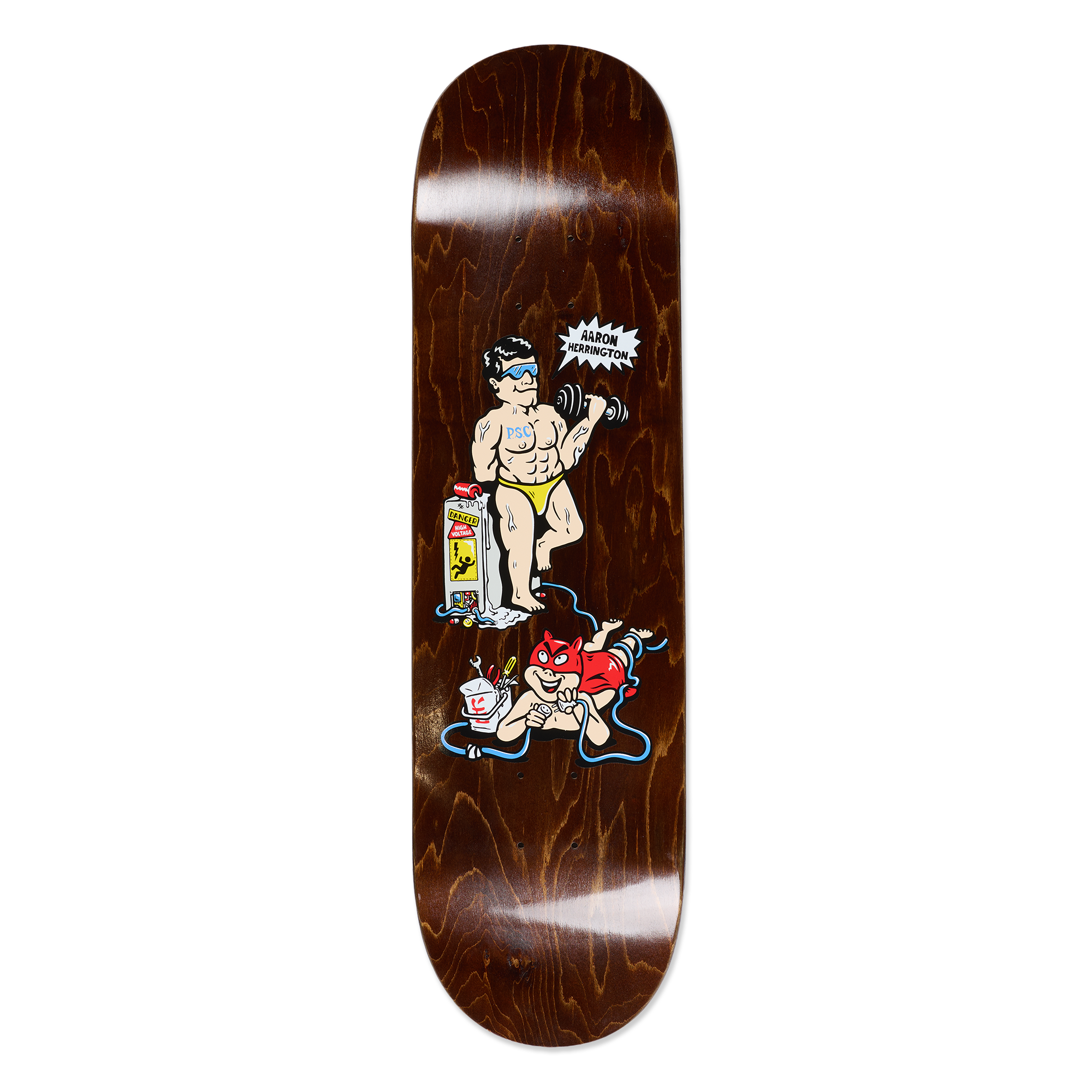 Deck | Aaron Herrington - Pumping Iron – Polar Skate Co Deck | Aaron Herrington - Pumping Iron – Polar Skate Co