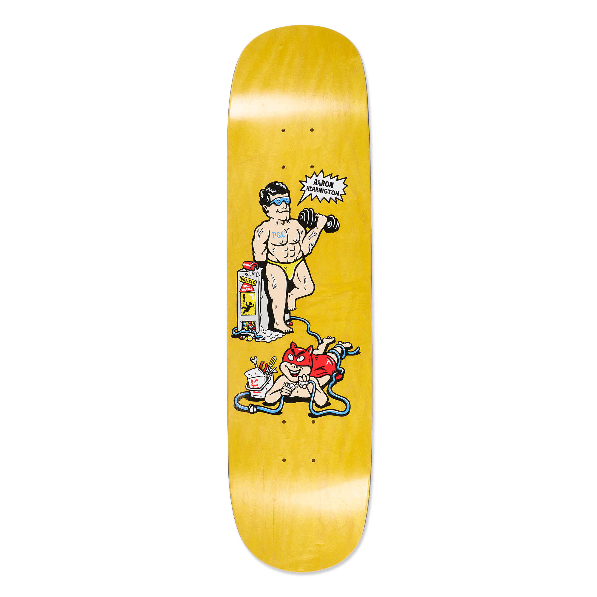 Deck | Aaron Herrington - Pumping Iron – Polar Skate Co Deck | Aaron Herrington - Pumping Iron – Polar Skate Co