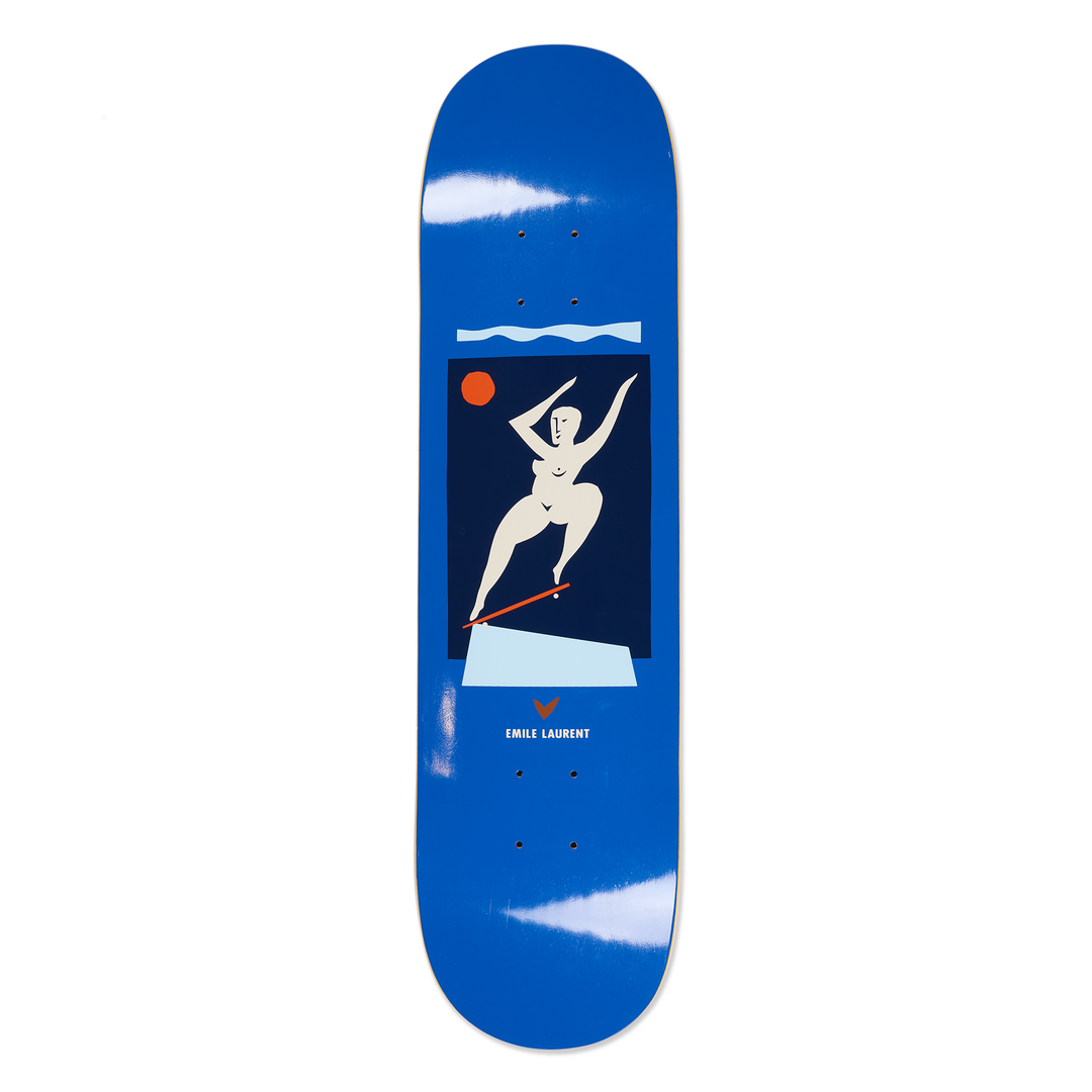 Deck | Emile Laurent - Crooks - Blue – Polar Skate Co. Deck | Emile Laurent - Crooks - Blue – Polar Skate Co.