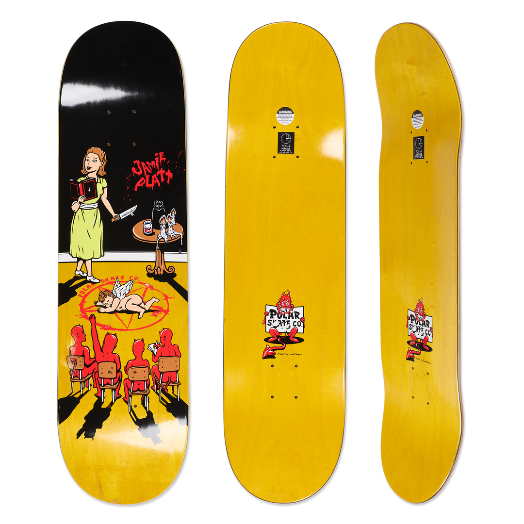 Deck | Jamie Platt - Sacrifice – Polar Skate Co. Deck | Jamie Platt - Sacrifice – Polar Skate Co.