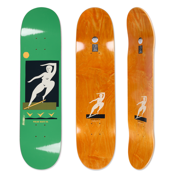 スケートボード POLAR-TEAM-BS SMITH-GREEN-8.25-PLANTGRIP Polar-Skate-Co-F25-HG-Deck-