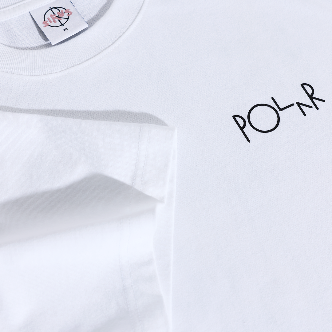 Fill Logo Tee | Searching For Peace (White)