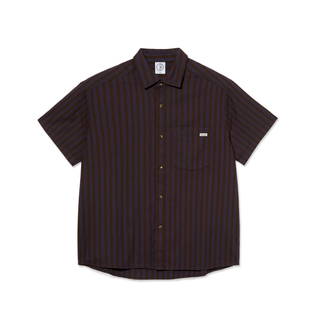 Mitchell Shirt - Purple/Chocolate
