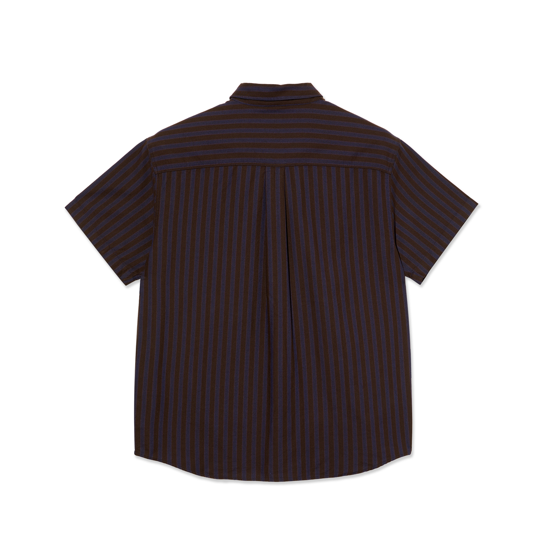Mitchell Shirt - Purple/Chocolate