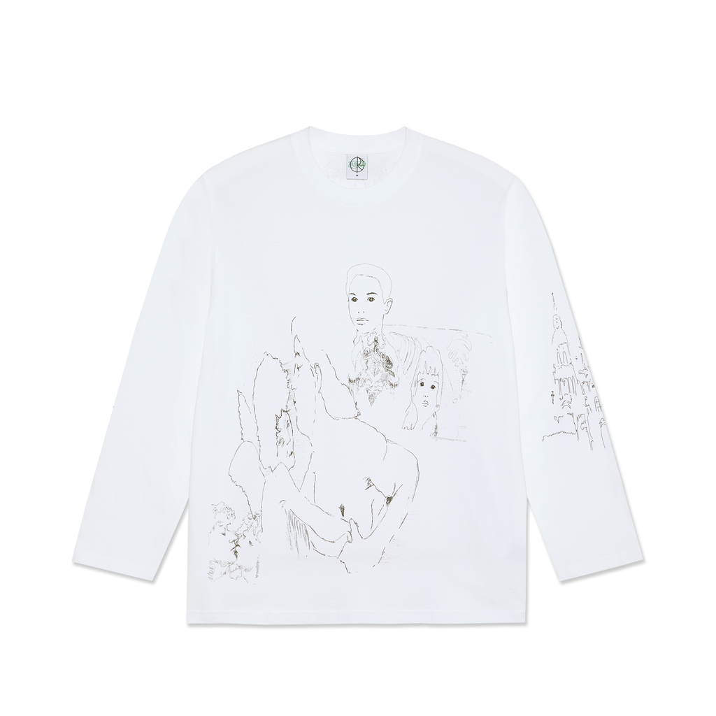 【CARNET-ARCHIVE】3l Plates L/S Tee CARNET-ARCHIVE Black Layered Long Sleeve T-shirt CARNET-ARCHIVE