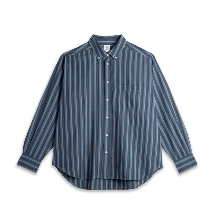Ben LS Shirt - Blue Stripe
